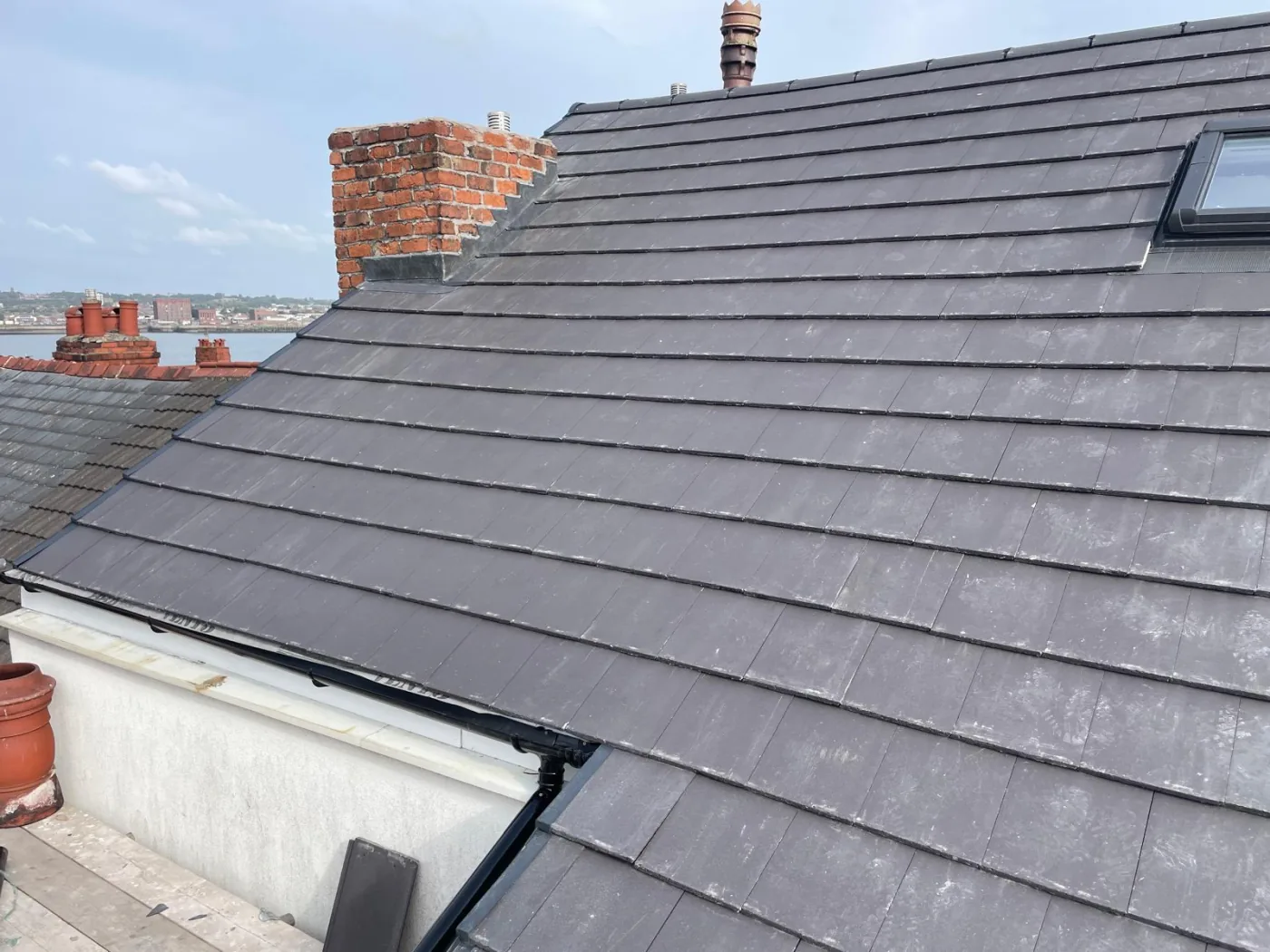 Re roof in progress