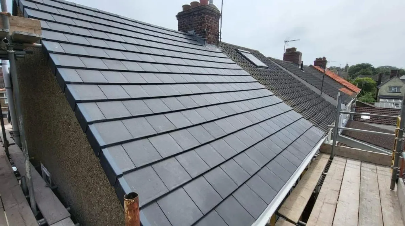 Slate roof