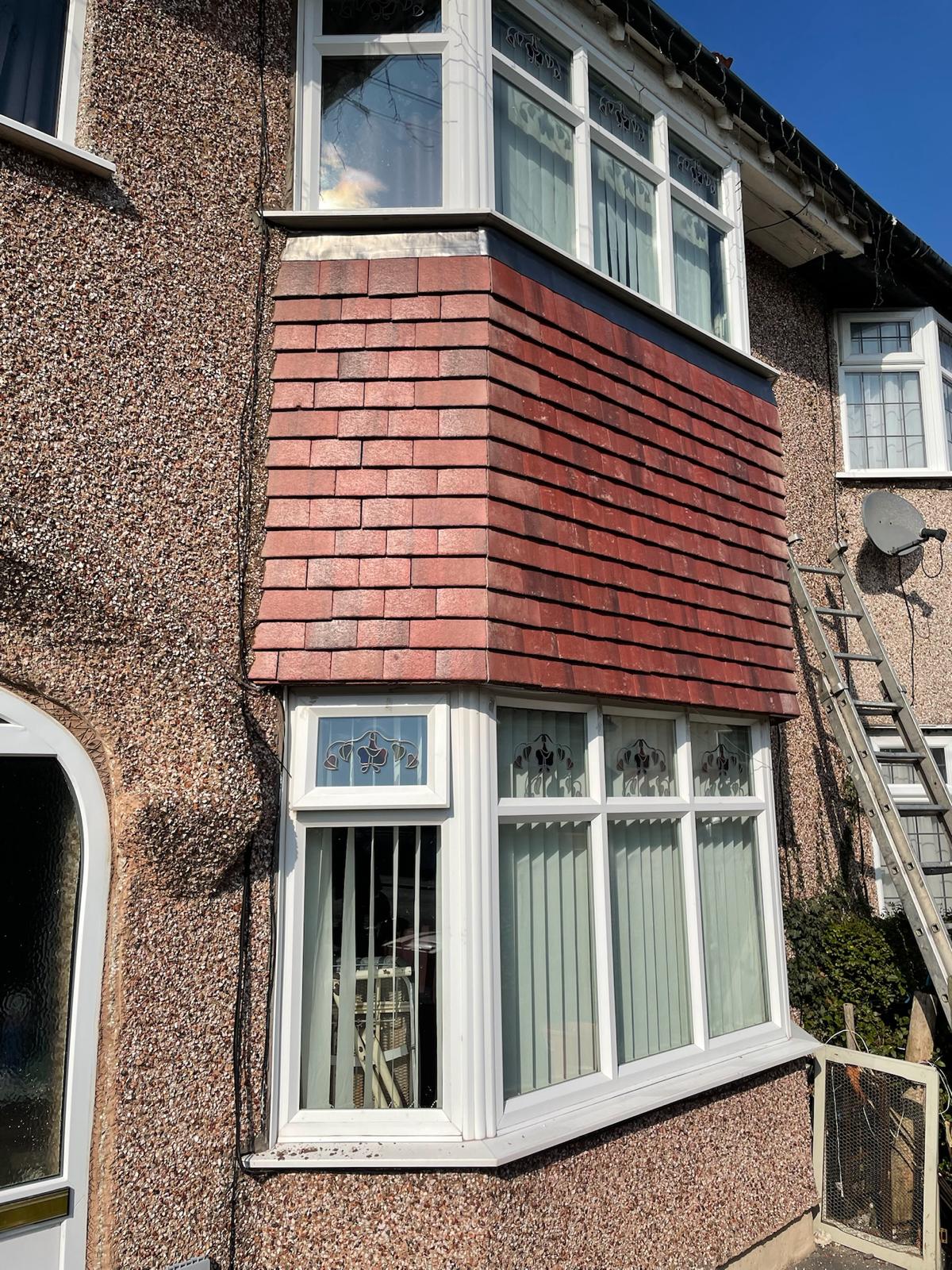 Bay windows and tile hanging project photo 2