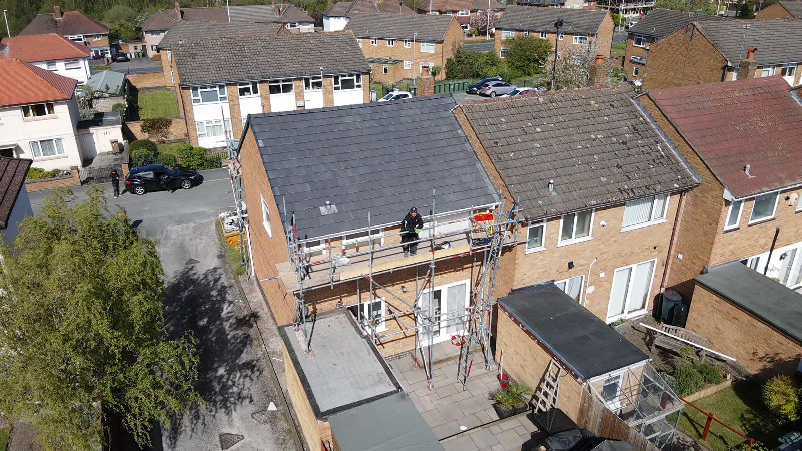 EPDM rubber flat roofs project photo 9