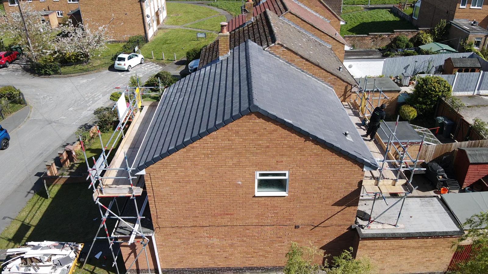 EPDM rubber flat roofs project photo 10